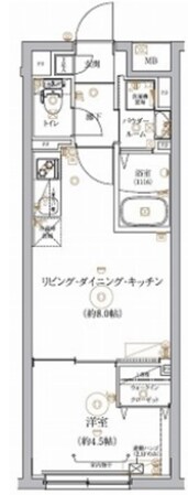 RELUXIA 大塚の物件間取画像